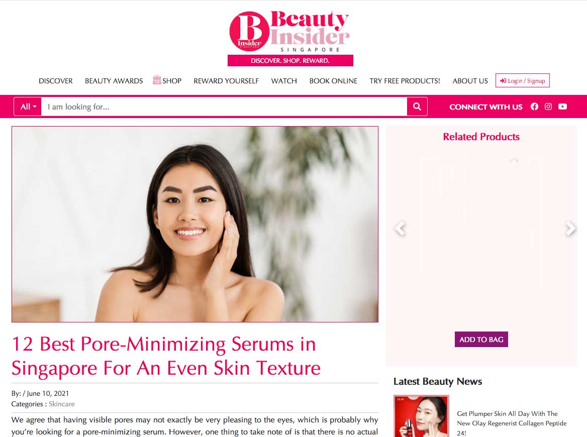12 Best Pore-Minimizing Serums in Singapore for an Even Skin Texture (July 2021)
