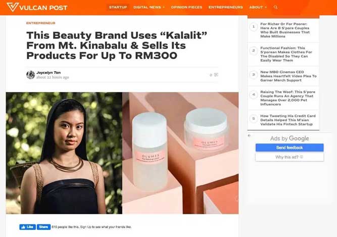 This Beauty Brand Uses "Kalalit" From Mt. Kinabalu & Sells Products For Up To RM300 (October 2020)