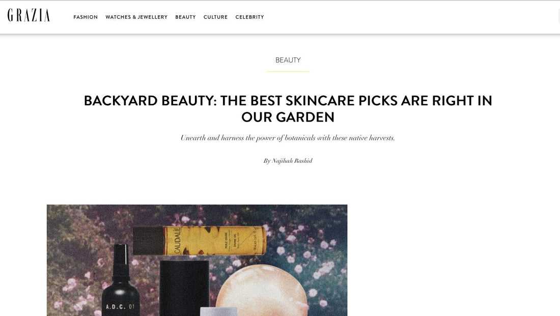 Backyard Beauty: The Best Skincare Picks Are Right in Our Garden